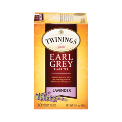 טווינינגס תה ארל גריי לבנדר Earl Grey - בשקיות 20 יחידות - מבית Twinings