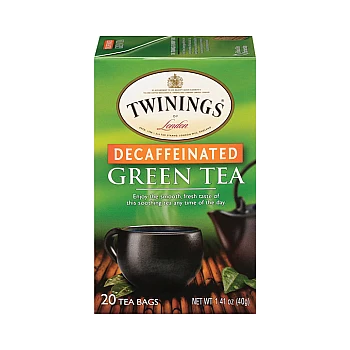 טווינינגס תה ירוק נטול קפאין 20 שקיקי - מבית Twinings