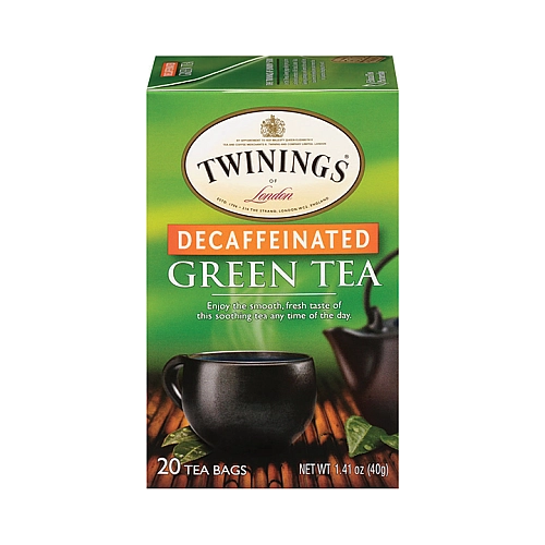 טווינינגס תה ירוק נטול קפאין 20 שקיקי - מבית Twinings
