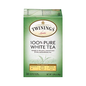 טווינינגס תה לבן בשקיות 20 יחידות - מבית Twinings