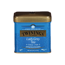 טווינינגס תה עלים ליידי גריי Lady Grey בפחית 100 גרם - מבית Twinings