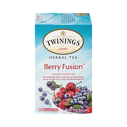 טווינינגס תה צמחים ברי פיוז'ן Berry Fusion נטול קפאין 20 שקיקי - מבית Twinings