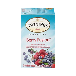 טווינינגס תה צמחים ברי פיוז'ן Berry Fusion נטול קפאין 20 שקיקי - מבית Twinings