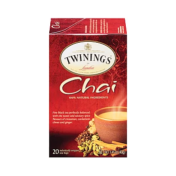 טווינינגס תה צ׳אי בשקיות 25 יחידות - מבית Twinings