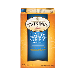תה טווינינגס ליידי גריי Lady Grey בשקיות 20 יחידות - מבית Twinings