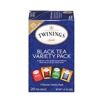 תה טווינינגס מארז תה שחור Pack Black Tea בשקיות 20 יחידות - מבית Twinings