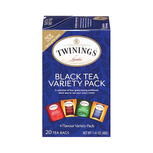 תה טווינינגס מארז תה שחור Pack Black Tea בשקיות 20 יחידות - מבית Twinings