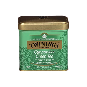 תה ירוק טווינינגס גונפודר Gunpowder בפחית 100 גרם - מבית Twinings