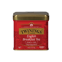 תה עלים טווינינגס אינגליש ברקפסט English Breakfast בפחית 100 גרם - מבית Twinings