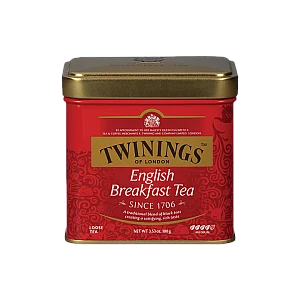 תה עלים טווינינגס אינגליש ברקפסט English Breakfast בפחית 100 גרם - מבית Twinings