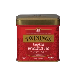 תה עלים טווינינגס אינגליש ברקפסט English Breakfast בפחית מבית Twinings במשקל 100 גרם