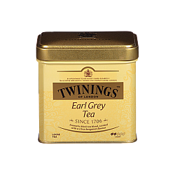 תה עלים טווינינגס ארל גריי Earl Grey בפחית 100 גרם - מבית Twinings