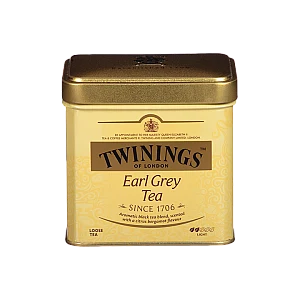 תה עלים טווינינגס ארל גריי Earl Grey בפחית 100 גרם - מבית Twinings