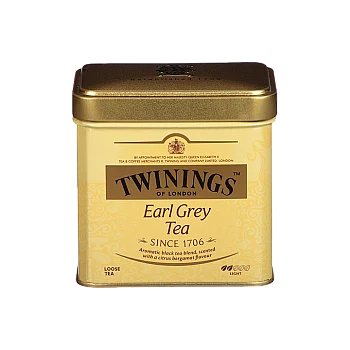 תה עלים טווינינגס ארל גריי Earl Grey בפחית 100 גרם - מבית Twinings