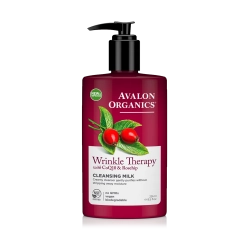 חלב פנים לטיפול בקמטים מועשר בשמן פרי הורד ו- CoQ10 אבלון אורגניקס 251 מ"ל - מבית Avalon Organics