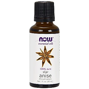 שמן אתרי אניס (כוכב אניס) 100% טהור 30 מ”ל - מבית NOW FOODS
