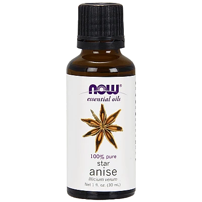שמן אתרי אניס (כוכב אניס) 100% טהור 30 מ”ל - מבית NOW FOODS