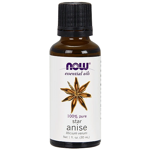 שמן אתרי אניס (כוכב אניס) 100% טהור 30 מ”ל - מבית NOW FOODS
