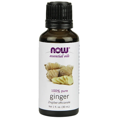 שמן אתרי ג'ינג'ר 100% טהור 30 מ”ל - מבית NOW FOODS