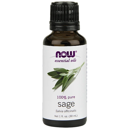 שמן אתרי מרווה 100% טהור 30 מ”ל - מבית NOW FOODS