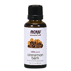 שמן אתרי קינמון לנבוח 100% טהור 30 מ”ל - מבית NOW FOODS