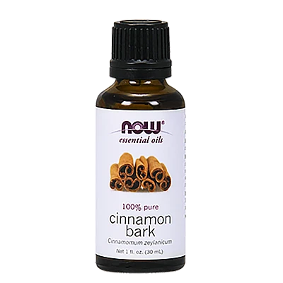 שמן אתרי קינמון לנבוח 100% טהור 30 מ”ל - מבית NOW FOODS