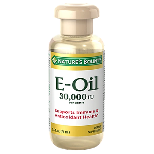 שמן ויטמין E טבעי נוזלי 30.000 יחב"ל - מבית Nature's Bounty