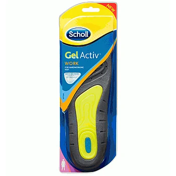 רפידות GelActiv לנעלי עבודה לנשים מידה 36-40 - מבית Scholl 