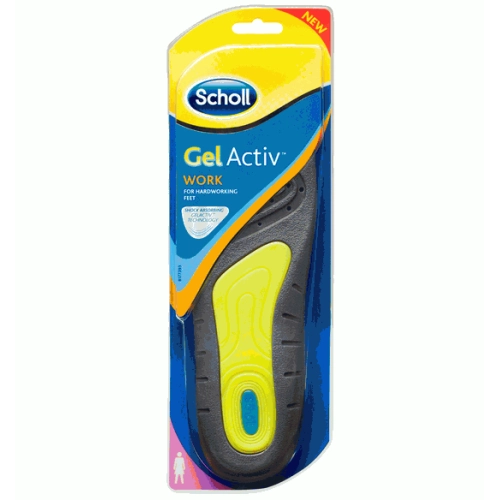 רפידות GelActiv לנעלי עבודה לנשים מידה 36-40 - מבית Scholl