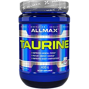 אבקת טאורין 3000 מ"ג למנה - 400 גרם - מבית ALLMAX