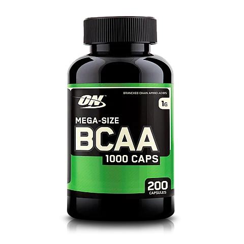 BCAA חומצות אמינו 1000 מ"ג - כמות 200 כמוסות - מבית Optimum Nutrition BCAA חומצות אמינו 1000 מ"ג - כמות 200 כמוסות - מבית Optimum Nutrition