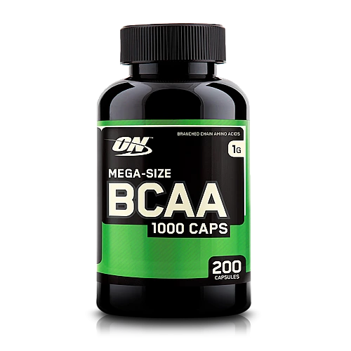 BCAA חומצות אמינו 1000 מ"ג - כמות 200 כמוסות - מבית Optimum Nutrition