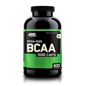 BCAA חומצות אמינו 1000 מ"ג - כמות 400 כמוסות - מבית Optimum Nutrition