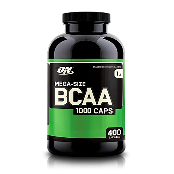 BCAA חומצות אמינו 1000 מ"ג - כמות 400 כמוסות - מבית Optimum Nutrition