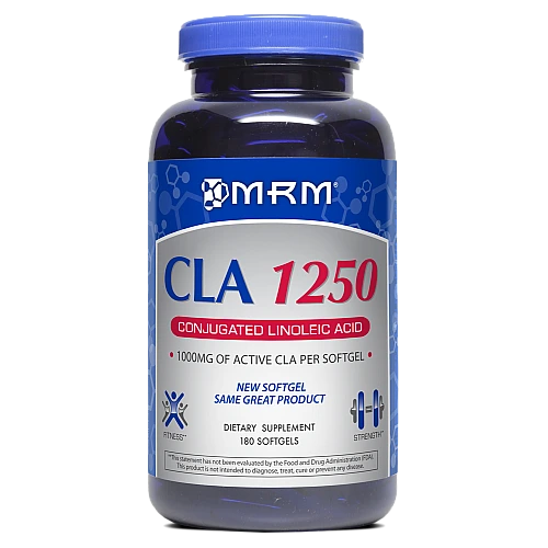 חומצה CLA סי אל איי 1250 להרזיה - 180 כמוסות רכות מבית MRM