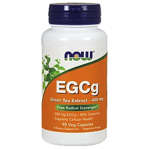 תה ירוק EGCg שורף שומן טבעי - 90 כמוסות מבית NOW FOODS