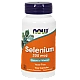 סלניום 200 מק"ג ללא שמרים - 180 כמוסות - מבית NOW FOODS