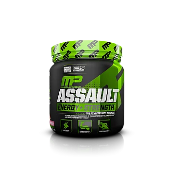 קדם אימון Assault - ממריץ בטעם אבטיח 345 גרם - מבית MusclePharm