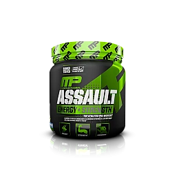 קדם אימון Assault - ממריץ בטעם פטל כחול 345 גרם - מבית MusclePharm