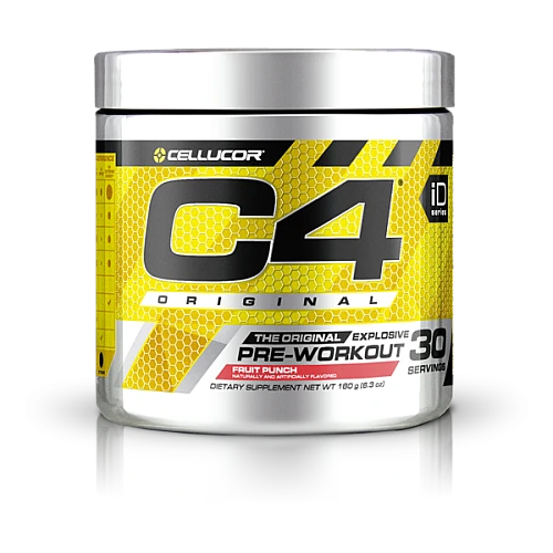 קדם אימון C-4 - ממריץ בטעם פונץ' פירות 180 גרם - מבית Cellucor