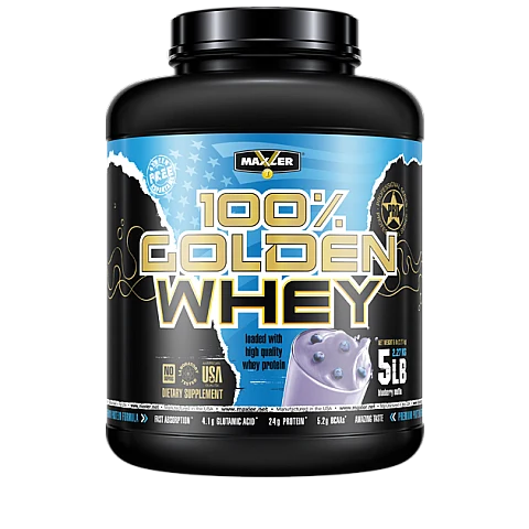 אבקת חלבון מי גבינה באיכות גבוהה 100% Golden Whey בטעם מאפין אוכמניות 2.3 קג - מבית MAXLER אבקת חלבון מי גבינה באיכות גבוהה 100% Golden Whey בטעם מאפין אוכמניות 2.3 קג - מבית MAXLER