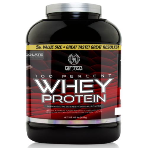 אבקת חלבון מי גבינה בטעם שוקולד 2.23  ק"ג - מבית Gifted Nutrition