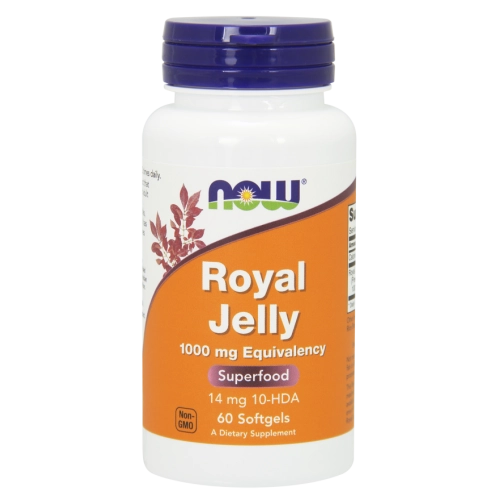 מזון מלכות 1000 מ"ג - 60 כמוסות רכות מבית NOW FOODS