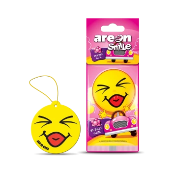 אריאון סמייל מפיץ ריח תלוי לרכב בניחוח מסטיק