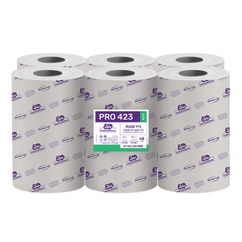 טאצ׳ מגבות נייר בגליל PRO 423 ECO בתכולת 600 מטר