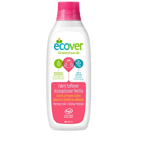 אקובר מרכך כביסה מרוכז אקולוגי Morning Fresh בוקר טרי 946 מ"ל - מבית Ecover