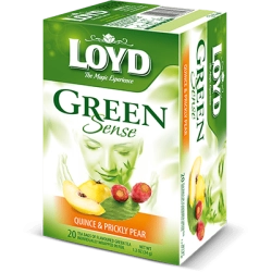 תה ירוק עם חבושים וסברס לויד 20 שקיות תה - LOYD