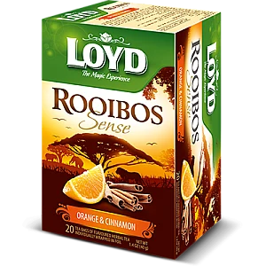 תה רויבוש בטעם תפוז וקנמון לויד 20 שקיות תה - LOYD