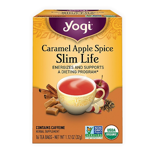 יוגי תה הרזיה קרמל תפוח 16 שקיקים - מבית Yogi Tea