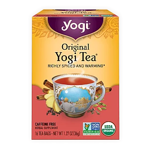 יוגי תה מקורי ללא קפאין 16 שקיקים - מבית Yogi Tea